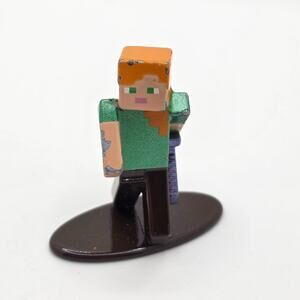 Official Minecraft Alex figure made by Jada Toys Inc. and licensed by Mojang AB.